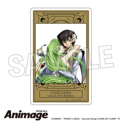 『コードギアス 反逆のルルーシュ』Animageアクリルカード H【202506再販】